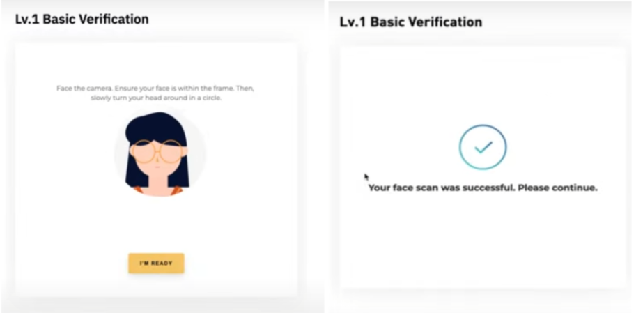 Level 1 Identity Verification