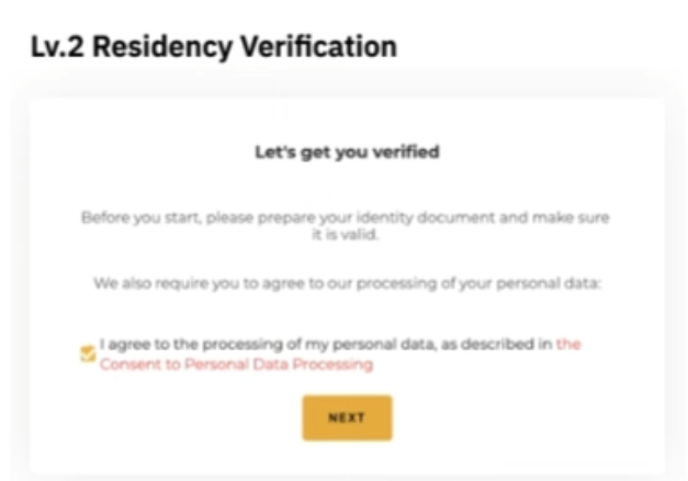 Level 2 Identity Verification